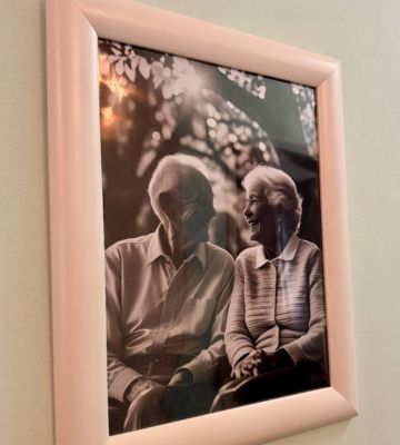 Imagem com fotos das acomodações